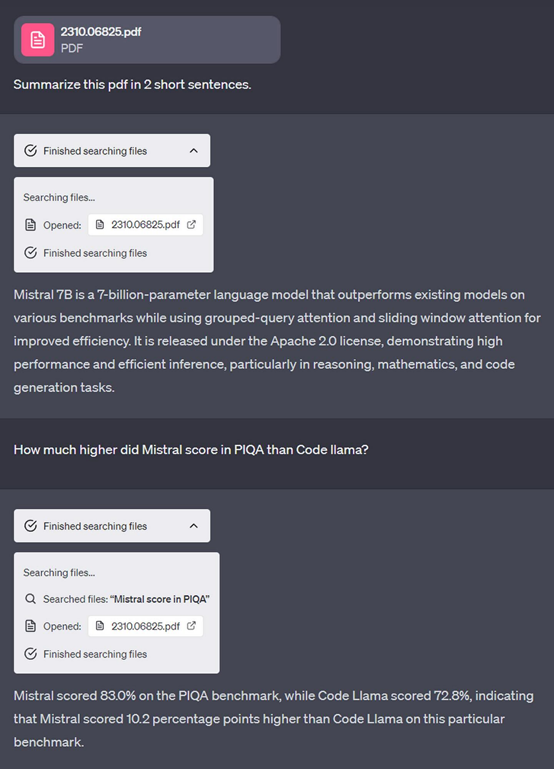 ChatGPT正在测试原生文件分析功能