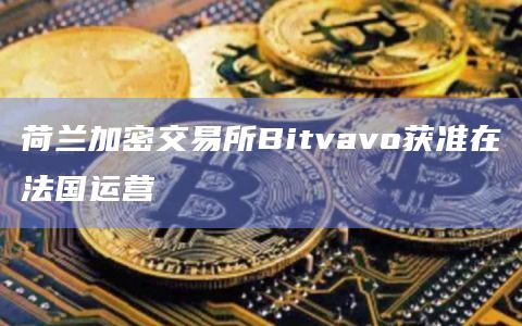 荷兰加密交易所Bitvavo获准在法国运营