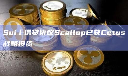 Sui上借贷协议Scallop已获投资