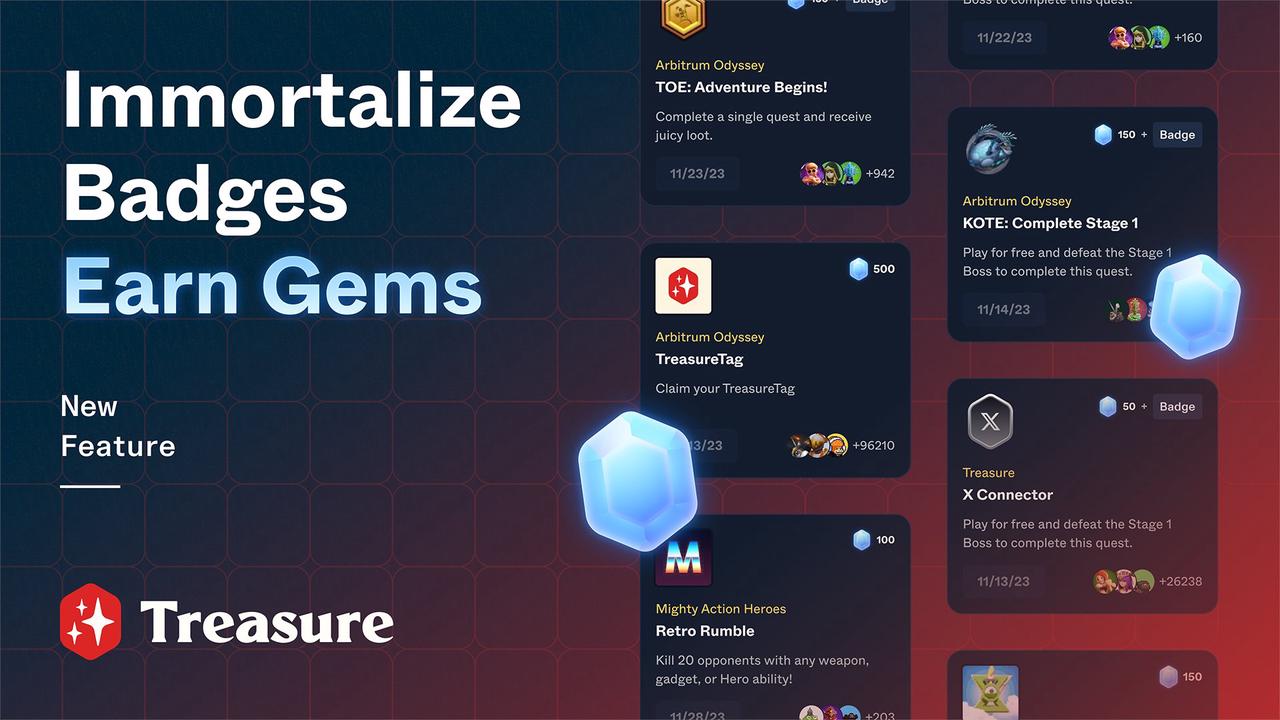 交易体量持续暴跌，TreasureDAO靠发游戏链逆转颓势能？